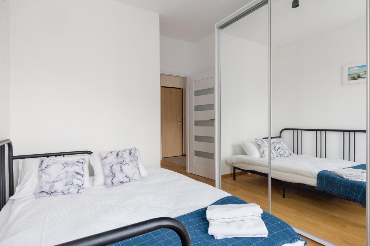 ורשה Budki Szczesliwickie Business Apartment מראה חיצוני תמונה